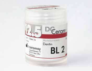DC Ceram 12.5 Bleach Dentin; 20g