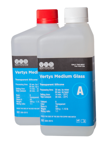 Vertys Medium Glass 50; 500+500